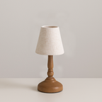 Chandelier Shades set of 6 Clip-On Small Line Empire Lampshades for E12 Candelabra Bulbs