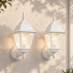 2 pack Traditional Outdoor Wall Light for Timeless Exterior Style