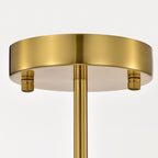 Modern Globe Pendant Light with Glass Shade for Kitchen Island & Dining Room