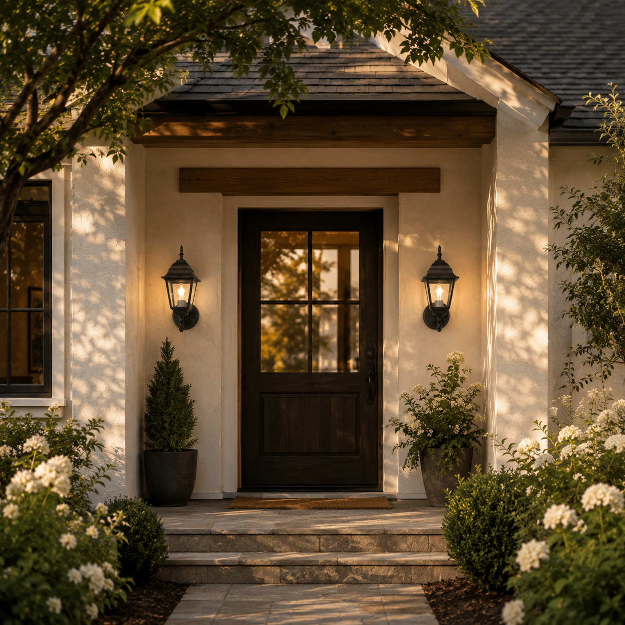 2 pack Traditional Outdoor Wall Light for Timeless Exterior Style