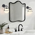 Modern Globe Wall Sconce with Opal Glass, E12 Indoor Wall Light