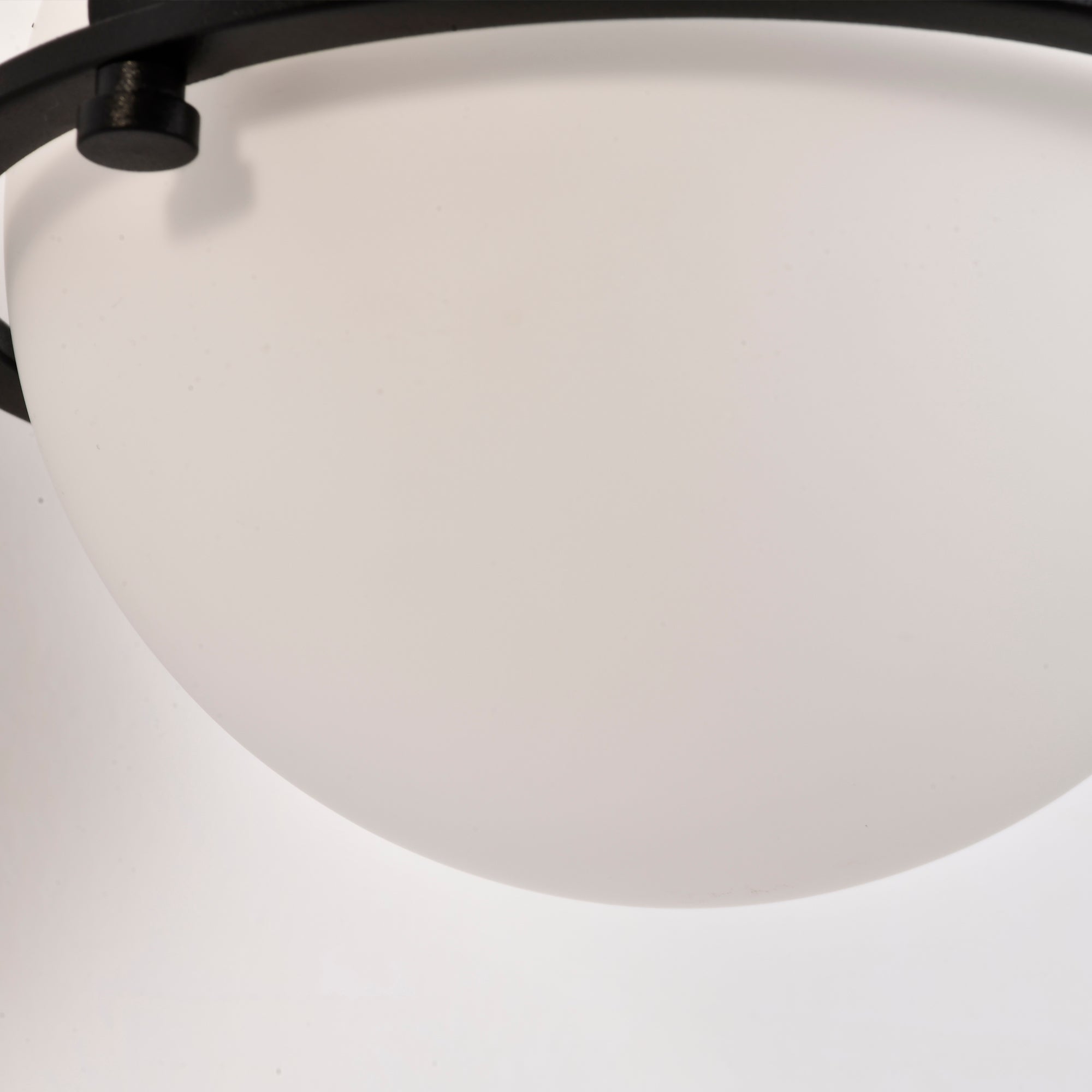 Modern Globe Wall Sconce with Opal Glass, E12 Indoor Wall Light