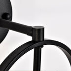 Modern Globe Wall Sconce with Opal Glass, E12 Indoor Wall Light