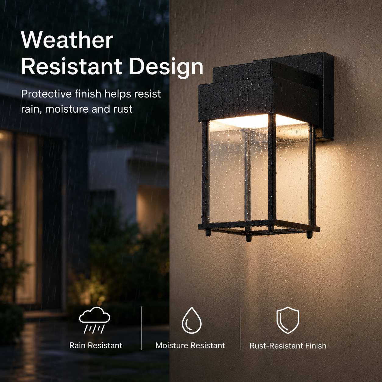Outdoor Wall Lights LED Modern Wall Mount Fixture