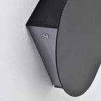 11.75" Integrated LED Outdoor Wall Light, Matte Black