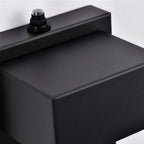 Dusk-to-Dawn Integrated LED Outdoor Wall Light, Black