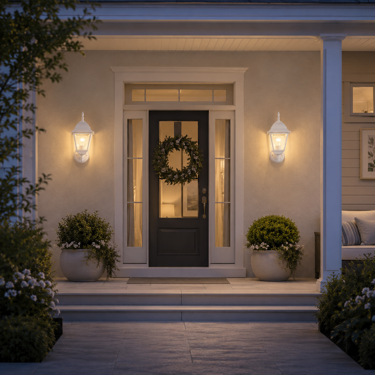 2 pack Traditional Outdoor Wall Light for Timeless Exterior Style
