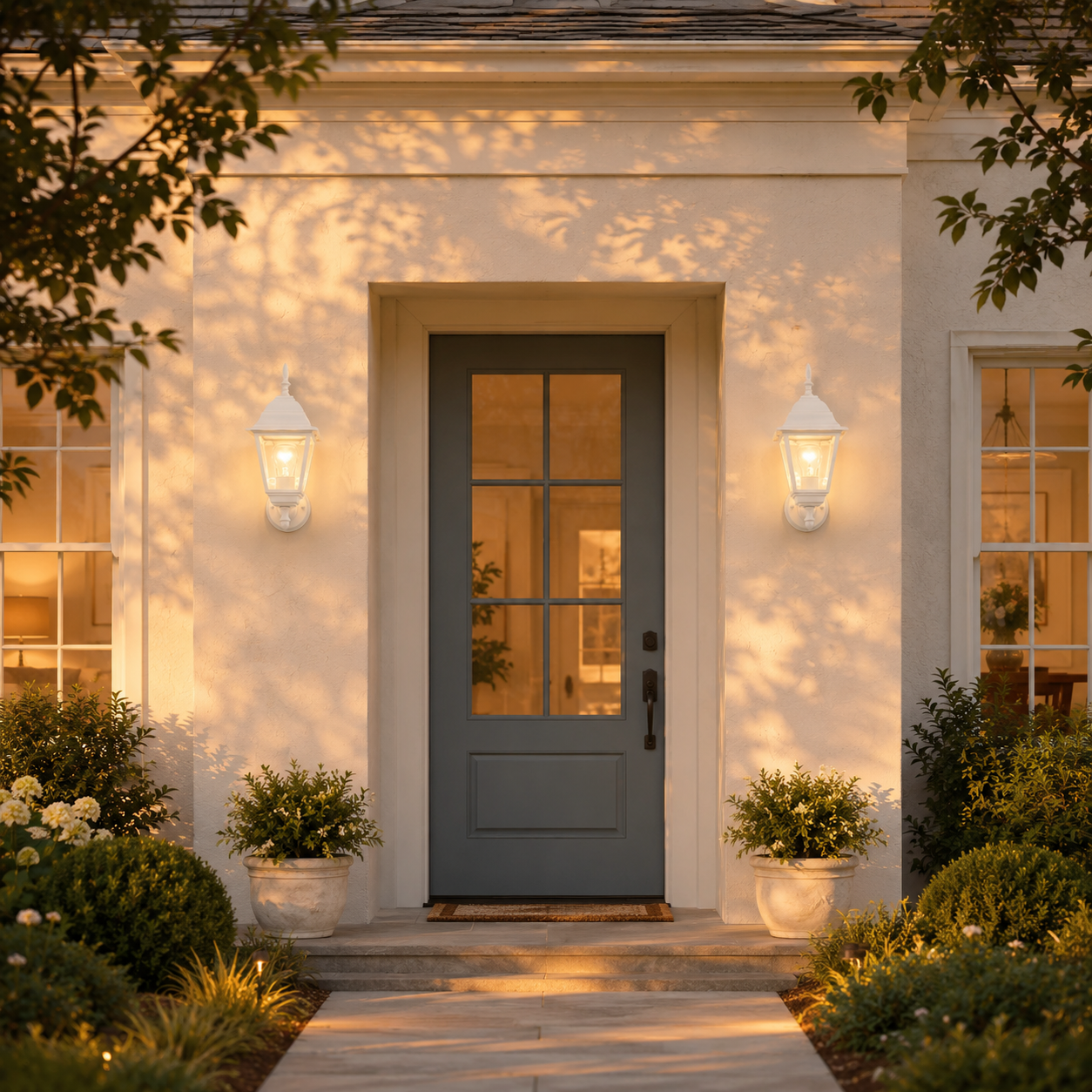 2 pack Traditional Outdoor Wall Light for Timeless Exterior Style