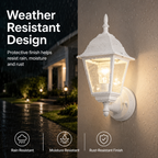 2 pack Traditional Outdoor Wall Light for Timeless Exterior Style